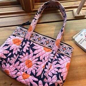Vera Bradley Navy pink orange  bag